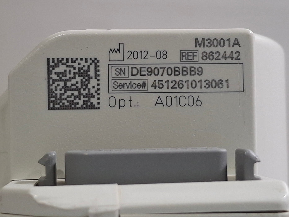 Philips M3001A-A01C06 Fast SpO2, NIBP, ECG, Temp, IBP MMS Module