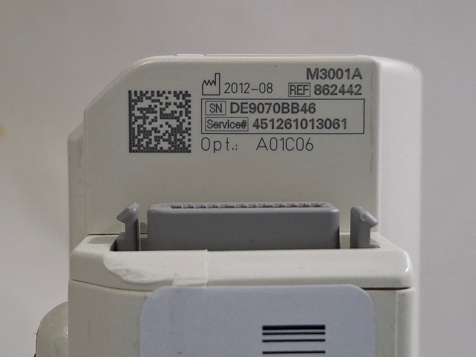 Philips M3001A-A01C06 Fast SpO2, NIBP, ECG, Temp, IBP MMS Module