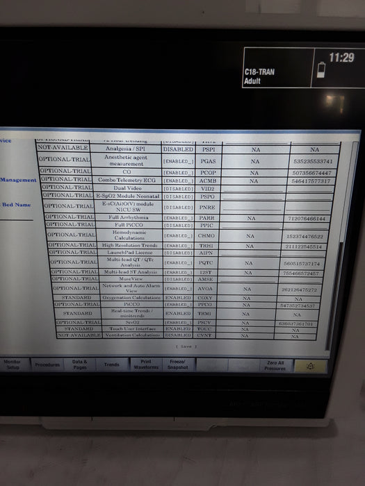 GE Healthcare Carescape B450 Critical Care Patient Monitor