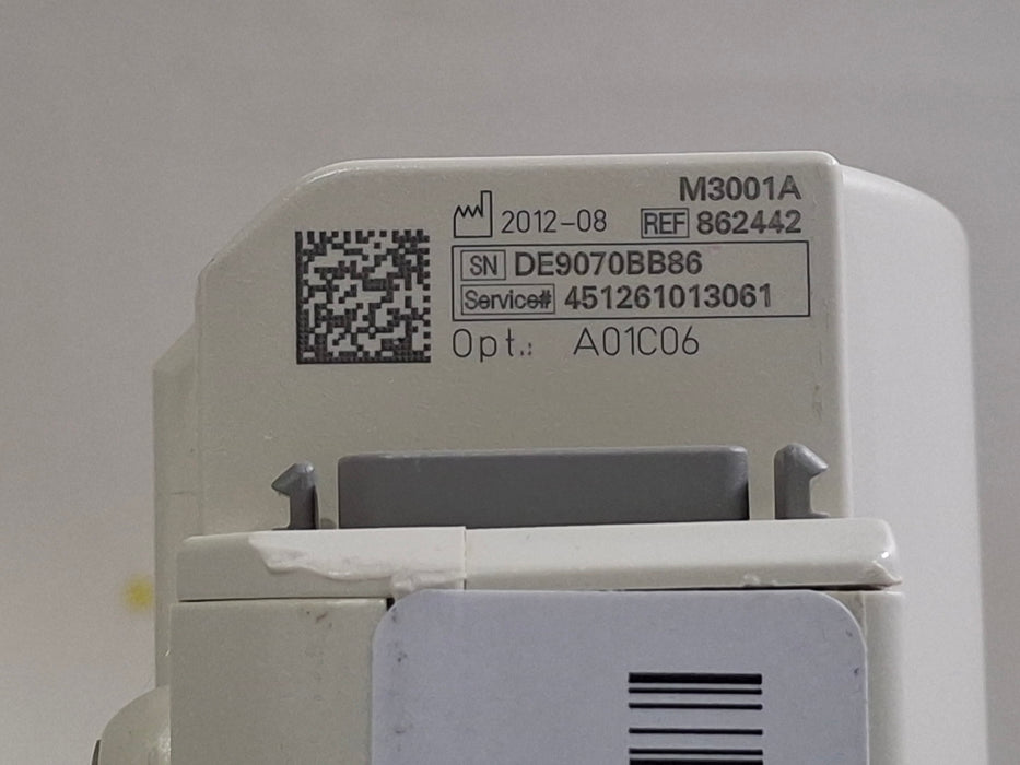 Philips M3001A-A01C06 Fast SpO2, NIBP, ECG, Temp, IBP MMS Module