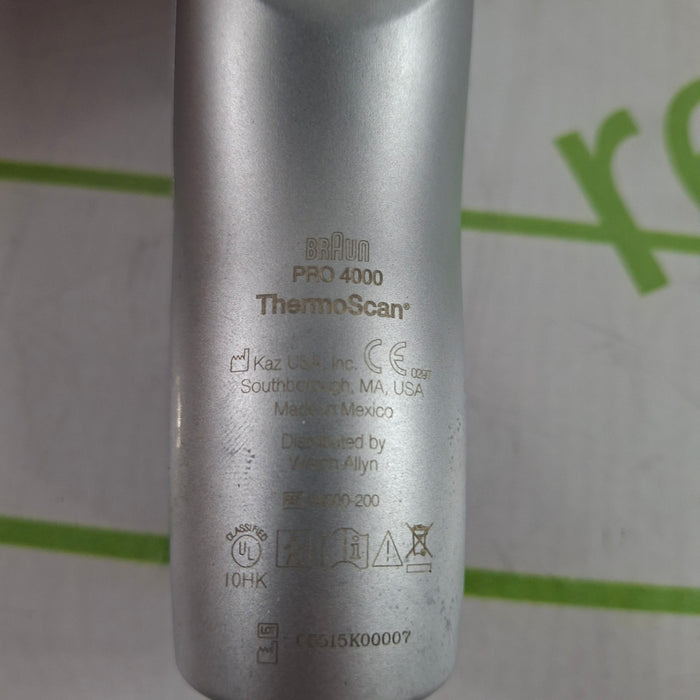 Welch Allyn Braun Pro 4000 ThermoScan