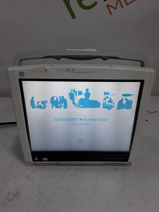 GE Healthcare Carescape B450 Critical Care Patient Monitor