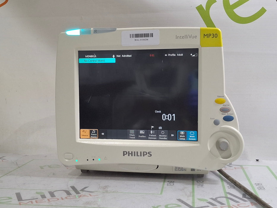 Philips IntelliVue MP30 Patient Monitor