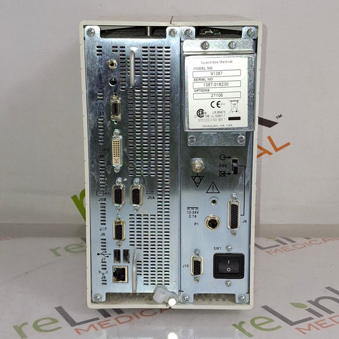 Spacelabs Healthcare Ultraview SL 91387 Patient Monitor