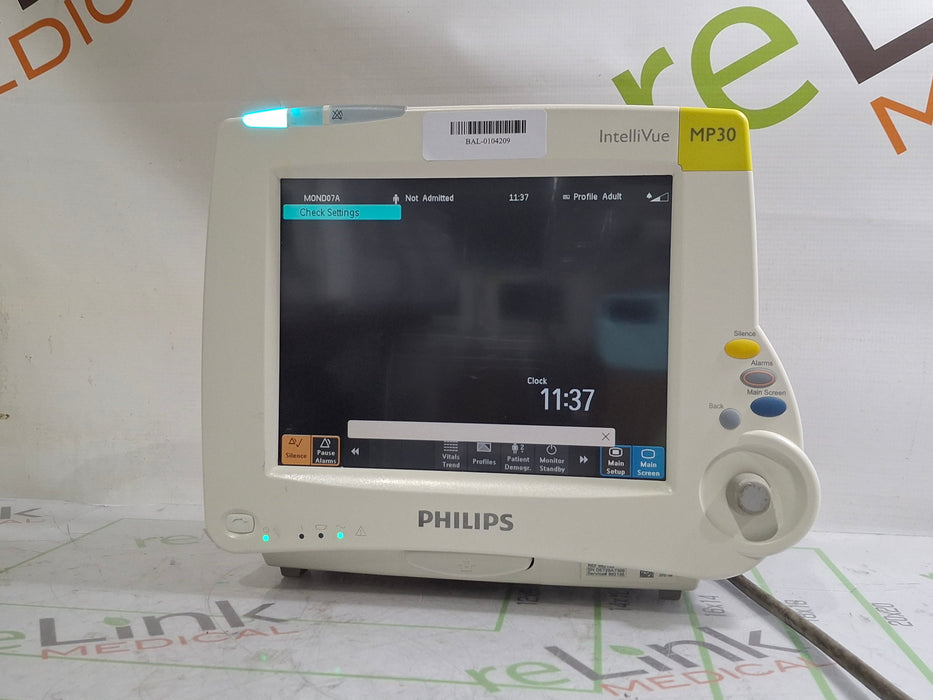 Philips IntelliVue MP30 Patient Monitor