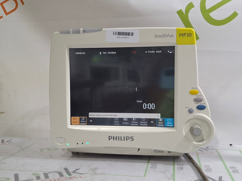 Philips IntelliVue MP30 Patient Monitor