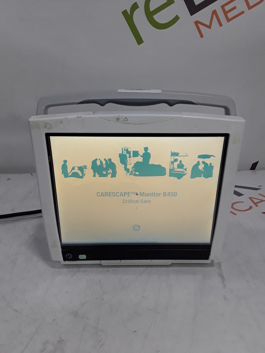GE Healthcare Carescape B450 Critical Care Patient Monitor