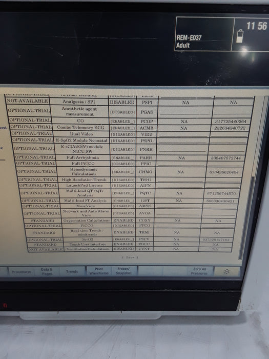 GE Healthcare Carescape B450 Critical Care Patient Monitor