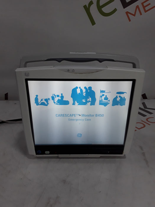 GE Healthcare Carescape B450 Emergency Care Patient Monitor