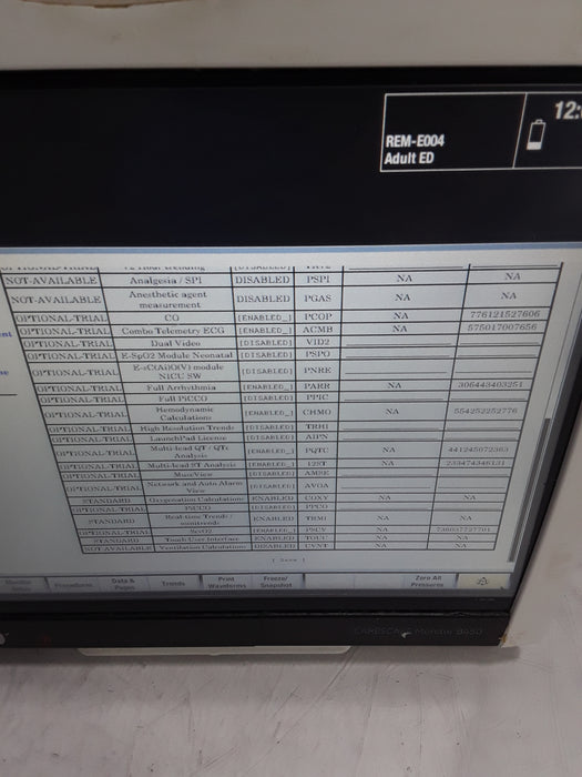 GE Healthcare Carescape B450 Emergency Care Patient Monitor