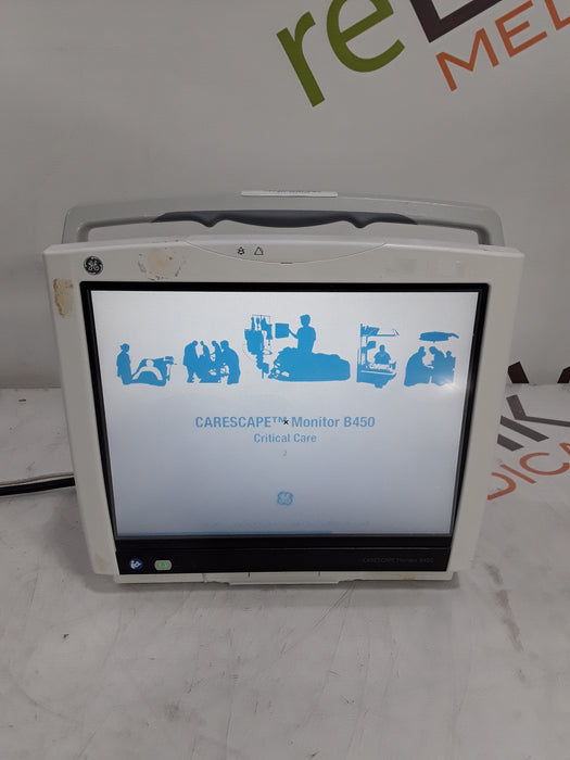 GE Healthcare Carescape B450 Critical Care Patient Monitor