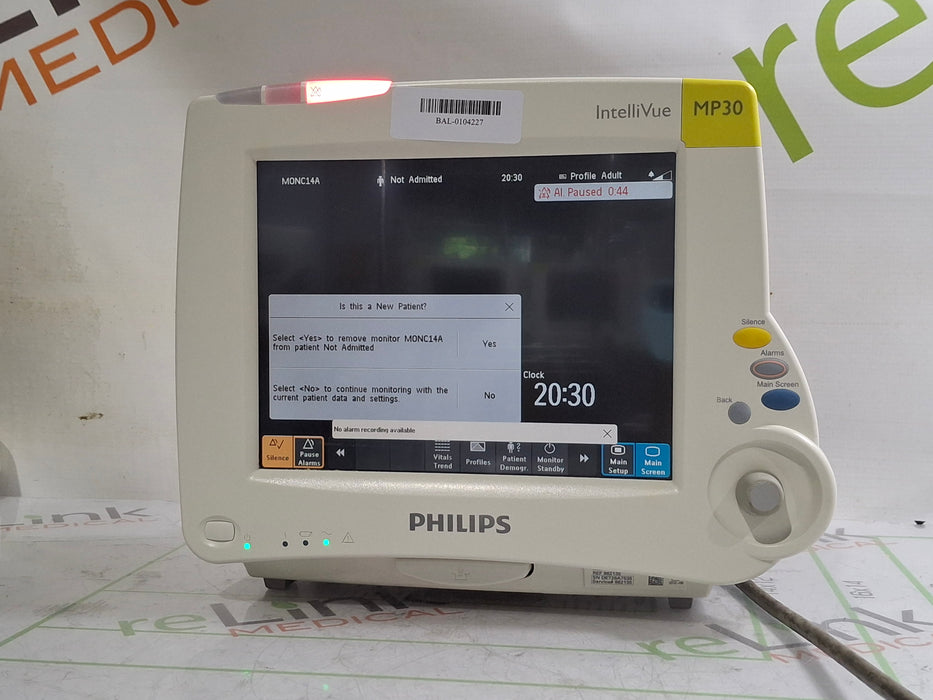 Philips IntelliVue MP30 Patient Monitor