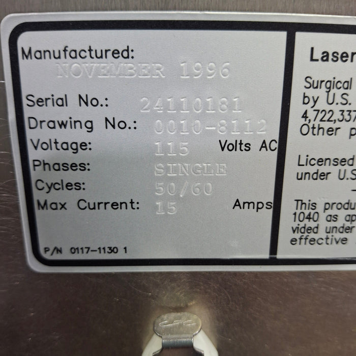 Laserscope Aura XP KTP/532 Laser Therapy System