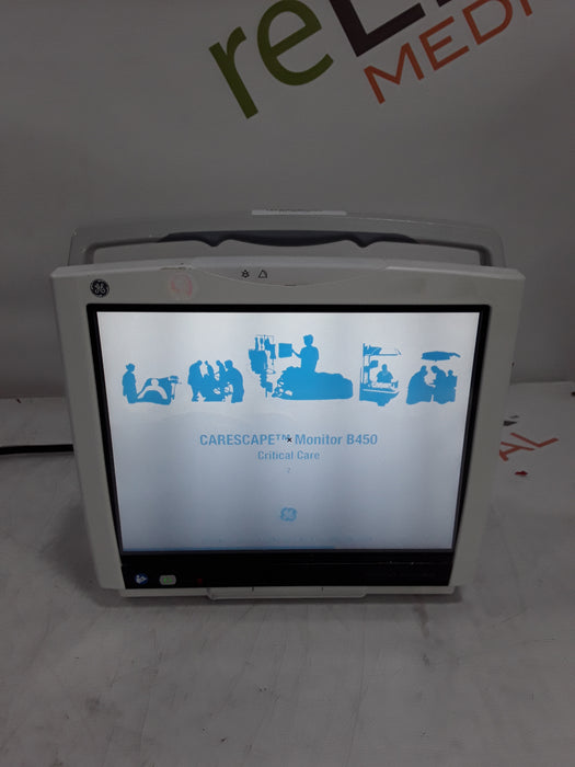 GE Healthcare Carescape B450 Critical Care Patient Monitor