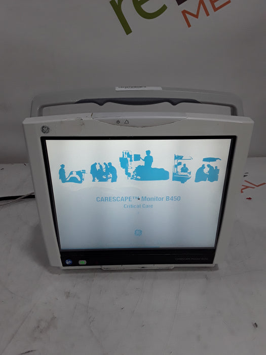 GE Healthcare Carescape B450 Critical Care Patient Monitor