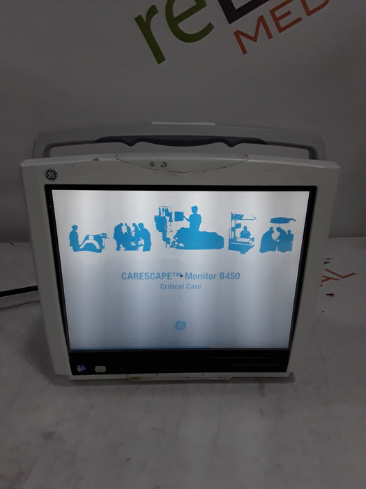GE Healthcare Carescape B450 Critical Care Patient Monitor