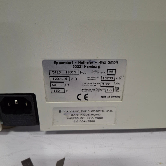 Eppendorf 5415D Centrifuge