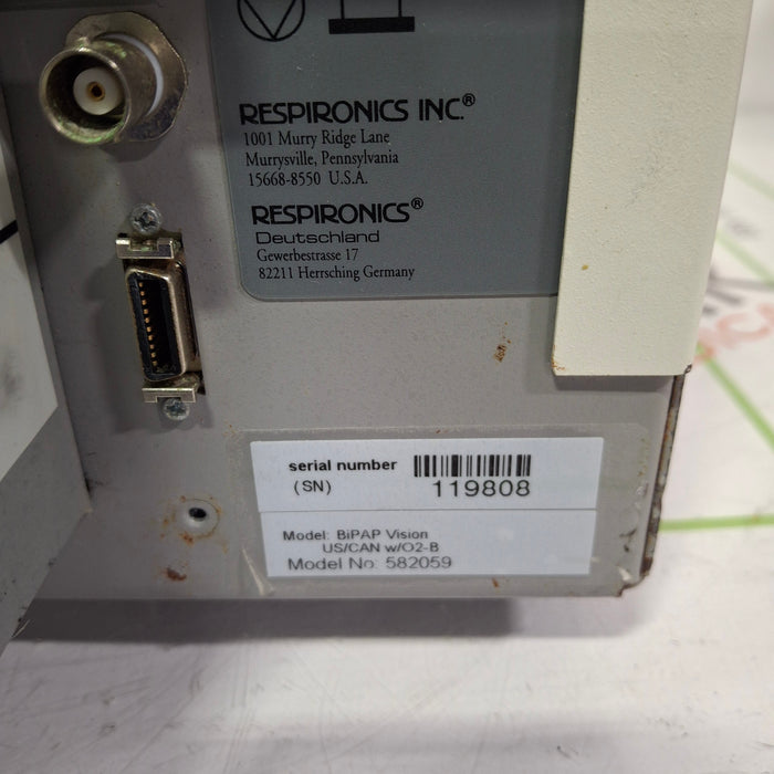 Respironics BiPAP Vision Ventilator