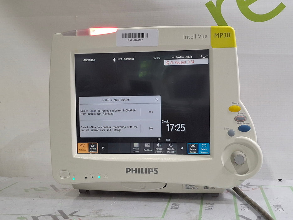 Philips IntelliVue MP30 Patient Monitor