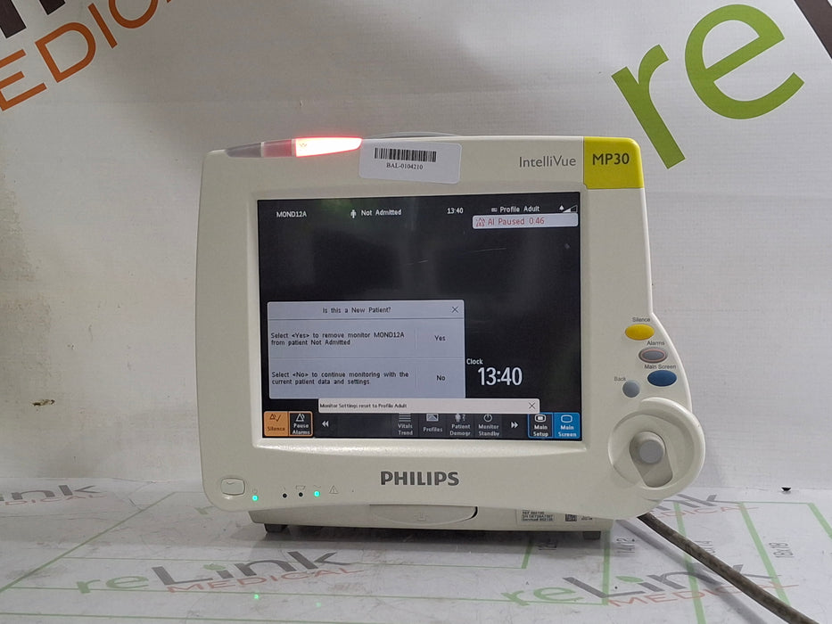 Philips IntelliVue MP30 Patient Monitor
