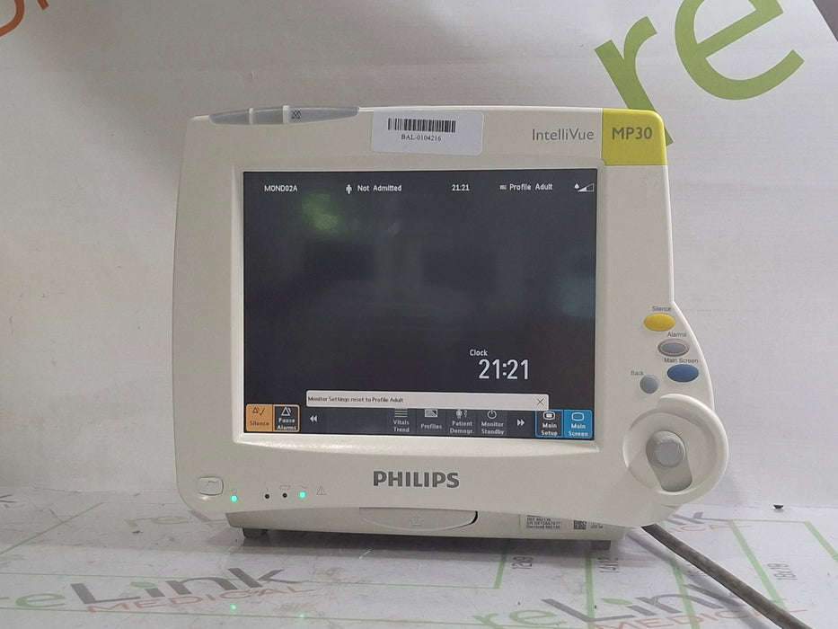 Philips IntelliVue MP30 Patient Monitor