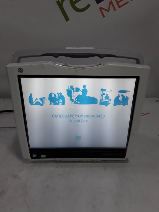 GE Healthcare Carescape B450 Critical Care Patient Monitor