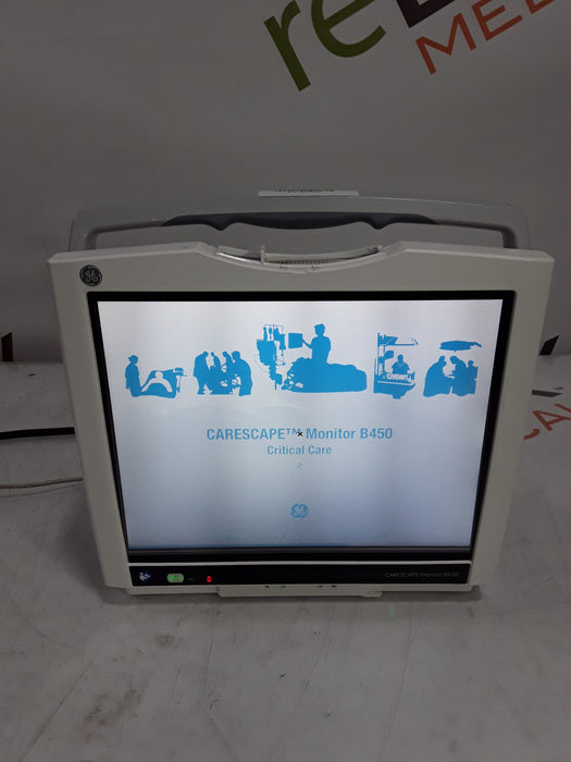 GE Healthcare Carescape B450 Critical Care Patient Monitor