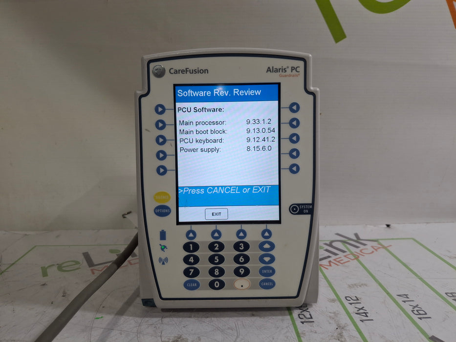 CareFusion Alaris 8015 Large Screen POC Infusion Pump