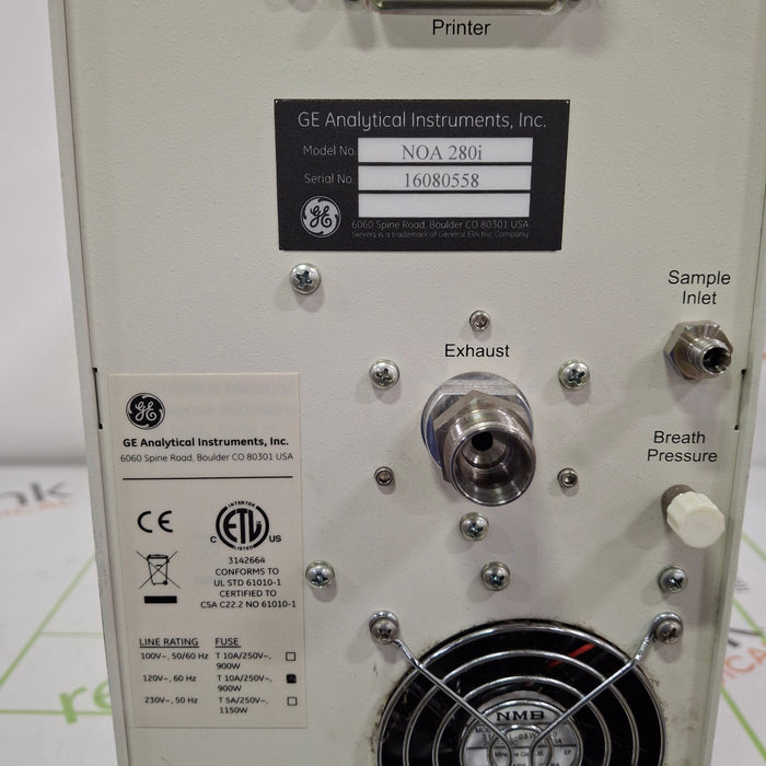 Sievers NOA 280i Nitric Oxide Analyzer