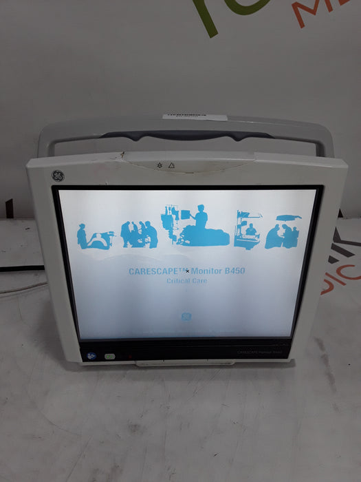GE Healthcare Carescape B450 Critical Care Patient Monitor