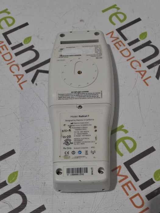 Masimo Radical 7 Pulse Oximeter w/ Base