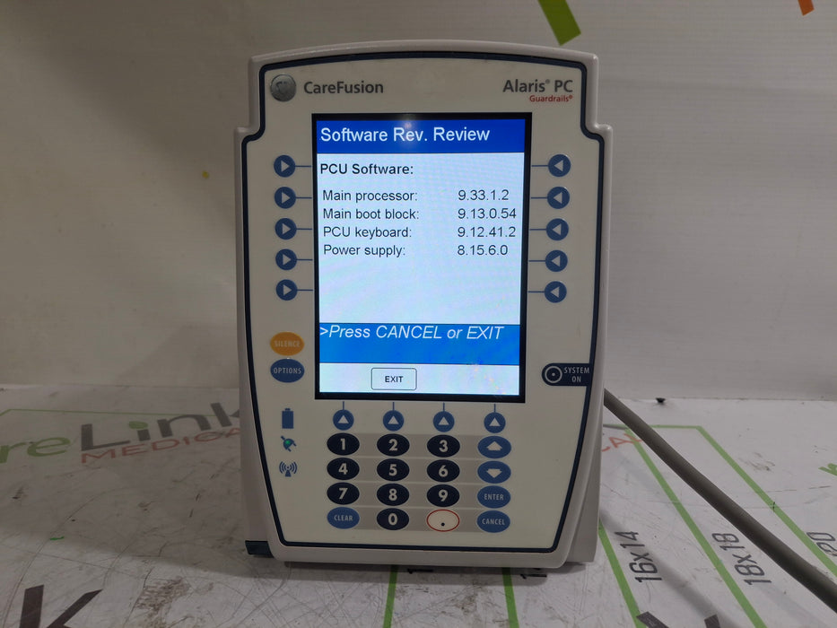 CareFusion Alaris 8015 Large Screen POC Infusion Pump