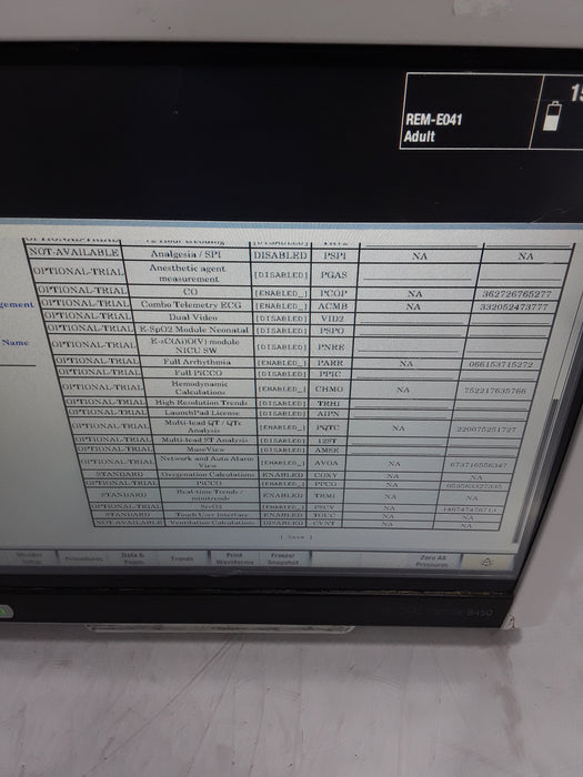 GE Healthcare Carescape B450 Critical Care Patient Monitor