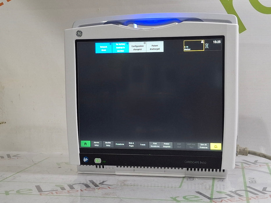 GE Healthcare Carescape B450 Patient Monitor