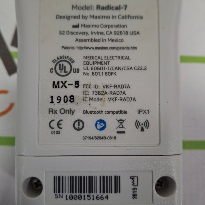 Masimo Radical 7 Pulse Oximeter