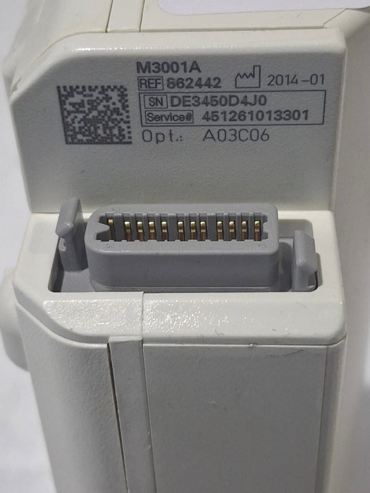 Philips M3001A-A03C06 Masimo SpO2, NIBP, ECG, Temp, IBP MMS Module