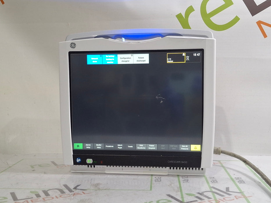 GE Healthcare Carescape B450 Patient Monitor