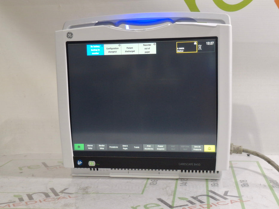 GE Healthcare Carescape B450 Patient Monitor