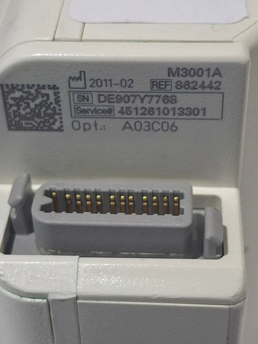 Philips M3001A-A03C06 Masimo SpO2, NIBP, ECG, Temp, IBP MMS Module