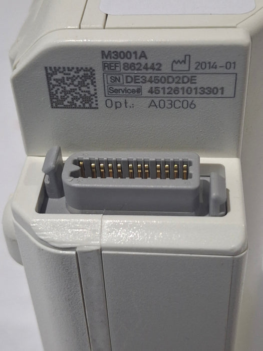 Philips M3001A-A03C06 Masimo SpO2, NIBP, ECG, Temp, IBP MMS Module