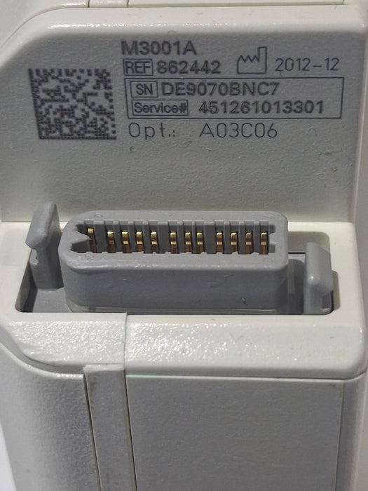 Philips M3001A-A03C06 Masimo SpO2, NIBP, ECG, Temp, IBP MMS Module