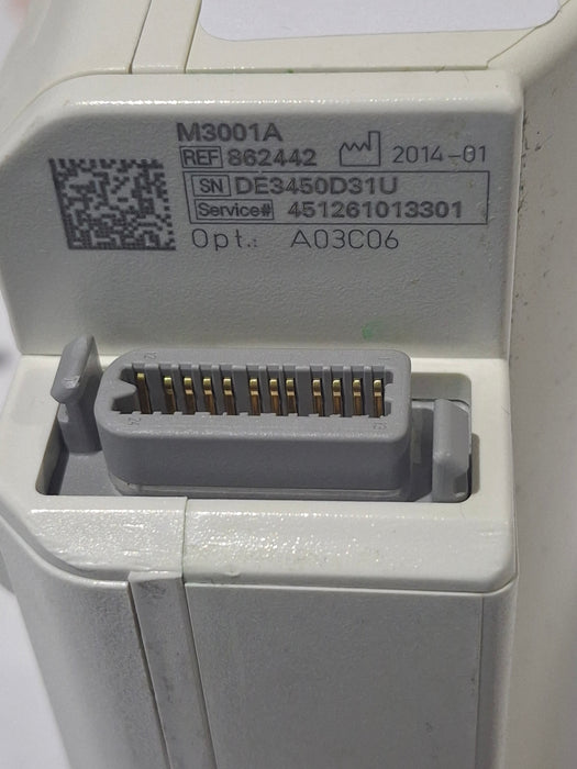 Philips M3001A-A03C06 Masimo SpO2, NIBP, ECG, Temp, IBP MMS Module