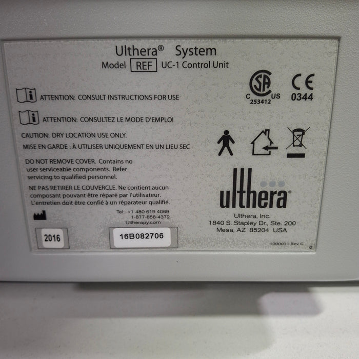 Ulthera Ultherapy Skin Tightening Device