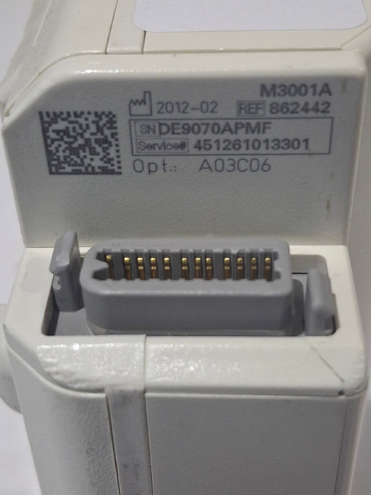 Philips M3001A-A03C06 Masimo SpO2, NIBP, ECG, Temp, IBP MMS Module