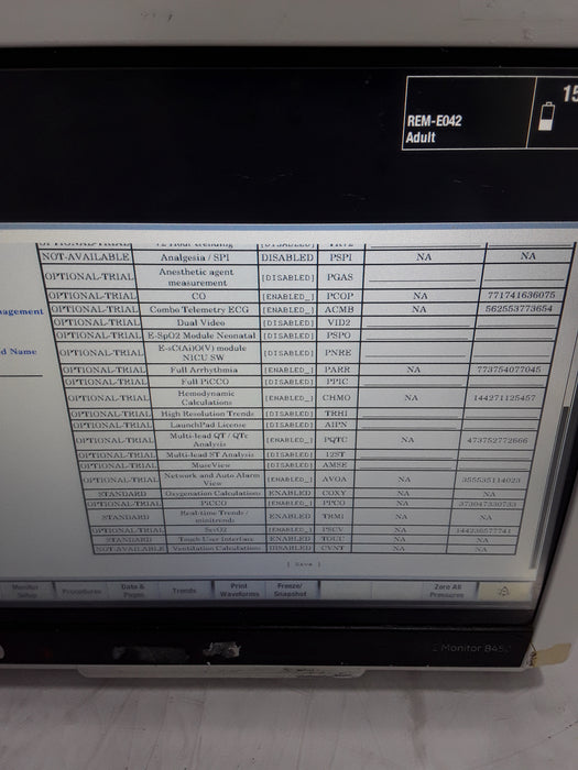 GE Healthcare Carescape B450 Critical Care Patient Monitor