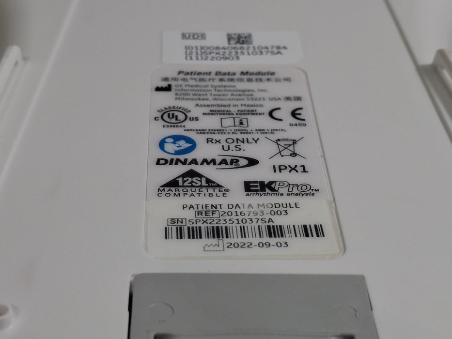 GE Healthcare PDM Masimo Patient Data Module