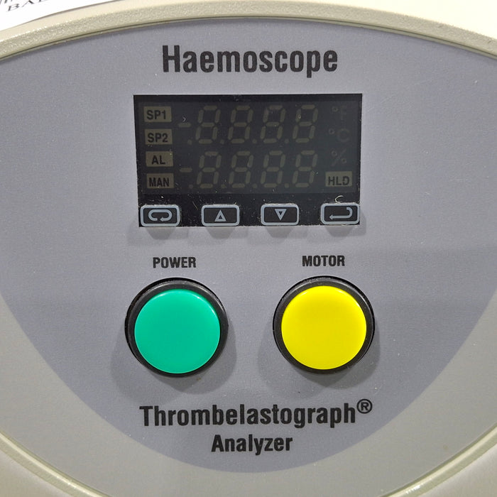 Haemonetics Haemoscope Thrombelastograph Model 5000 Hemostasis Analyzer