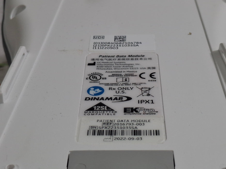GE Healthcare PDM Masimo Patient Data Module