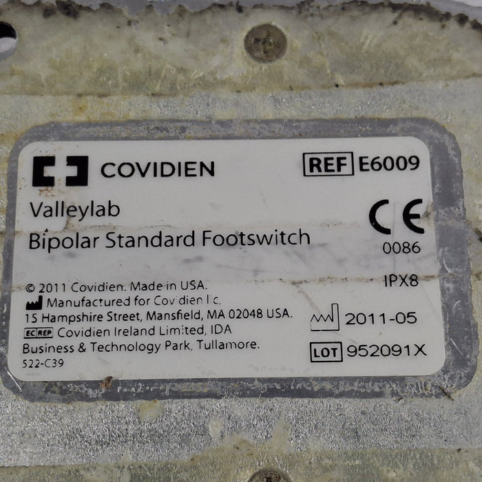 Valleylab E6009 BiPolar Footswitch