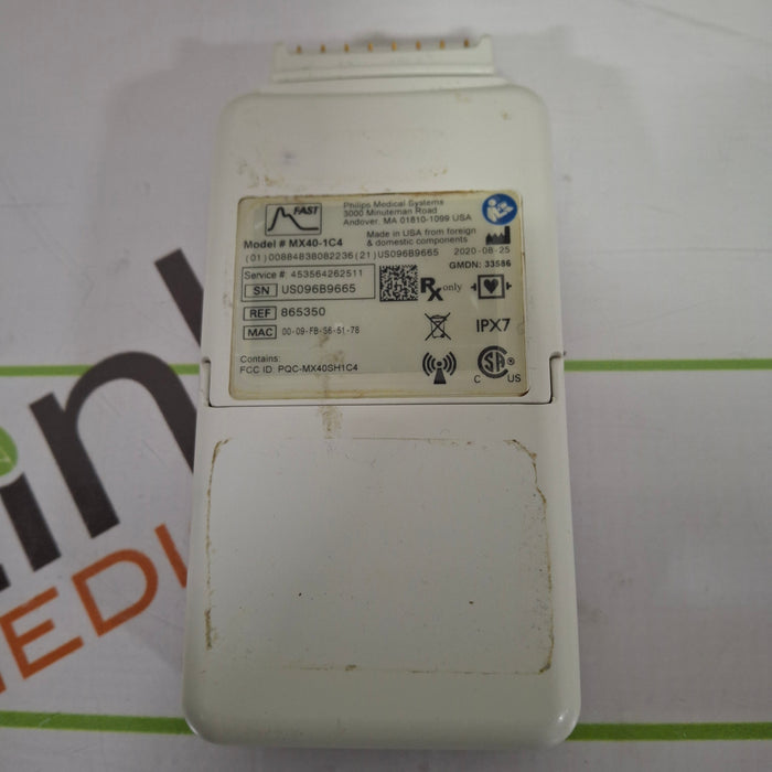 Philips MX40 1.4 ECG/SPO2 865350 Telemetry Transmitter